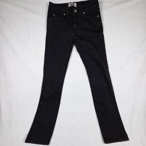 Naked & Famous Skinny Guy‎ Black Jeans Men's Sz 30 Straight Leg Slim Hippy